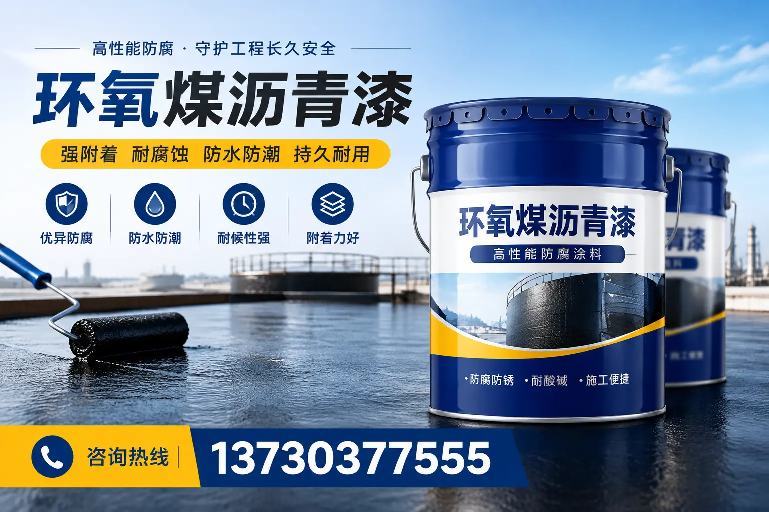 如何判断环氧煤沥青漆的质量?玉林消费者指南